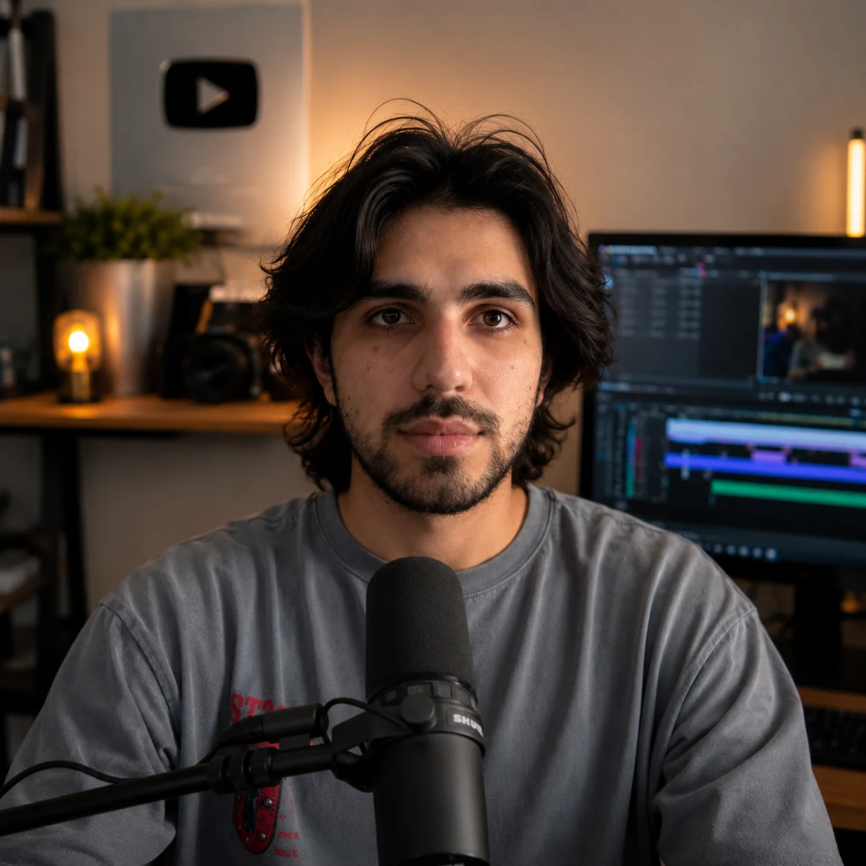 Source photo used to generate a talking avatar